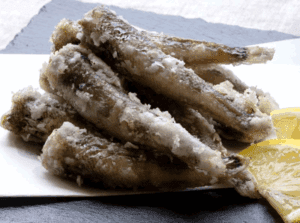 メヒカリ唐揚げ