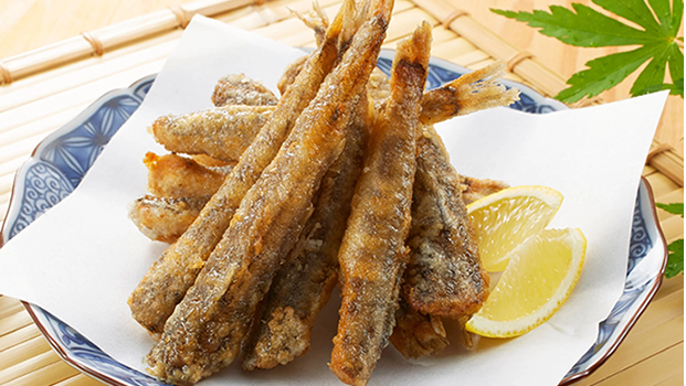 メヒカリ唐揚げ